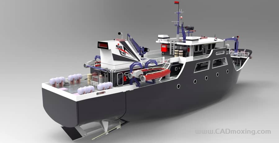 美国海军 LKA 114  探测科考船