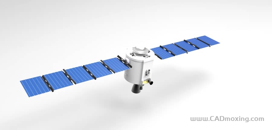人造太空探测器卫星方案设计模型