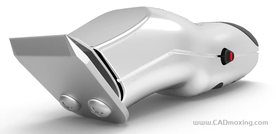 CAD模型网剃须刀方案设计模型三维模型