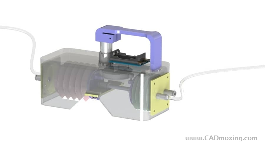 CAD模型网手持便携式 COVID-19 呼吸器装置三维模型