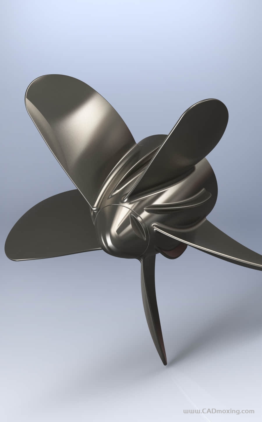 CAD模型网带湍流干扰器船舶螺旋桨设计模型三维模型