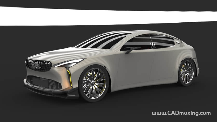 CAD模型网2023 Grande Berlin 绞车外观设计三维模型