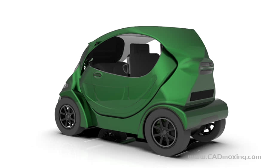 CAD模型网新能源电动代步汽车设计方案模型三维模型 CAD模型网新能源电动代步汽车设计方案模型三维模型