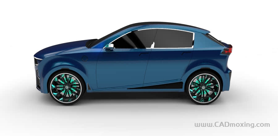 CAD模型网SUV越野汽车外观设计模型三维模型