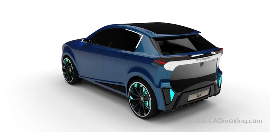 CAD模型网SUV越野汽车外观设计模型三维模型