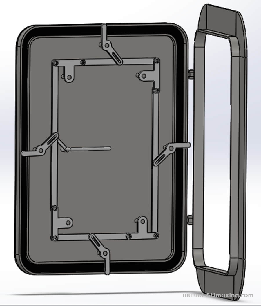 船用水密密封舱门结构