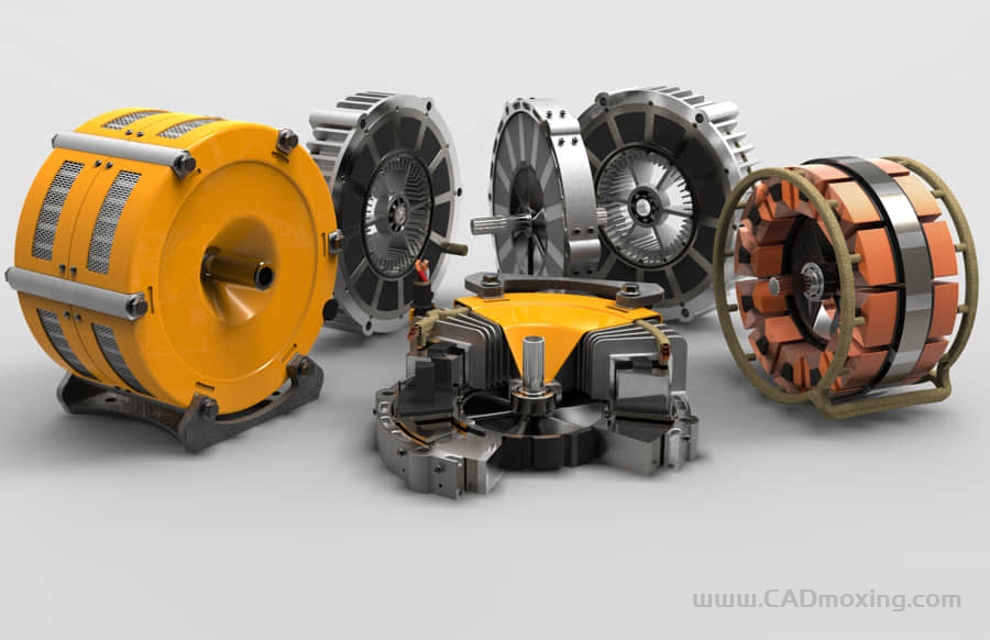 CAD模型网高效率电动机设计模型三维模型 CAD模型网高效率电动机设计模型三维模型