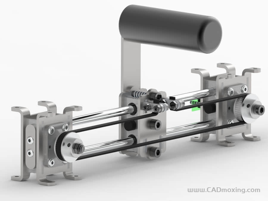 发动机机械往复线性飞行控制模拟器