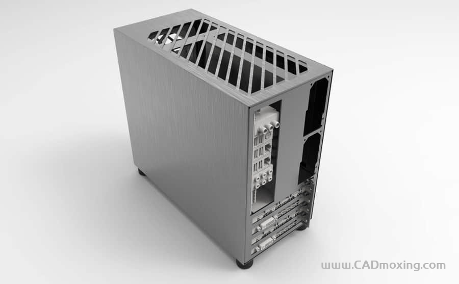 CAD模型网紧凑型电脑机箱三维模型