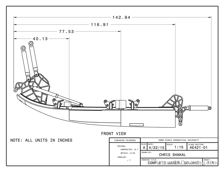 CAD模型网空客A380飞机起落架舱门结构图纸三维模型