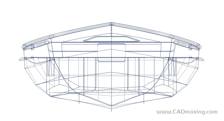 铝合金快艇小船4800mmx1950mm