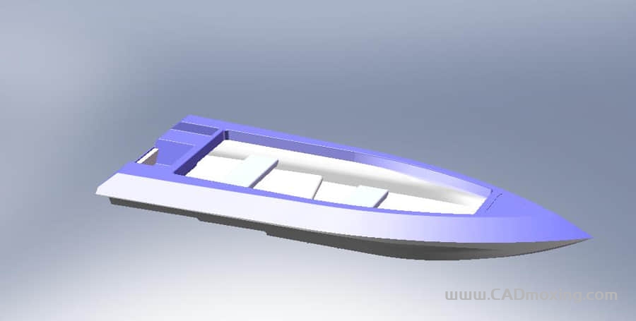 轻型玻璃钢渔船快艇