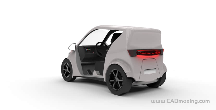 CAD模型网新能源电动代步汽车模型三维模型 CAD模型网新能源电动代步汽车模型三维模型