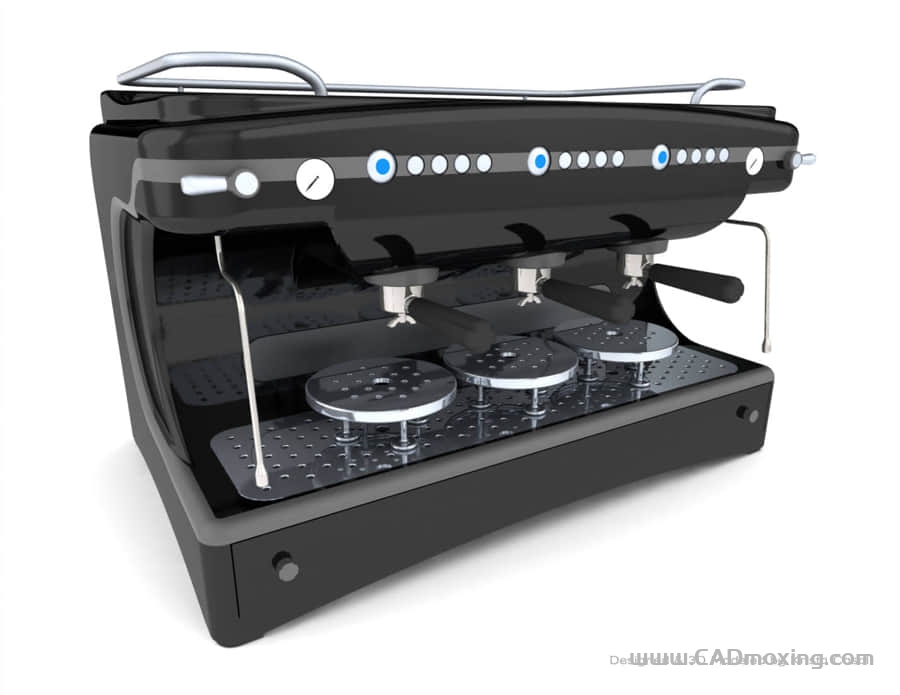 CAD模型网一台咖啡机模型三维模型 CAD模型网一台咖啡机模型三维模型