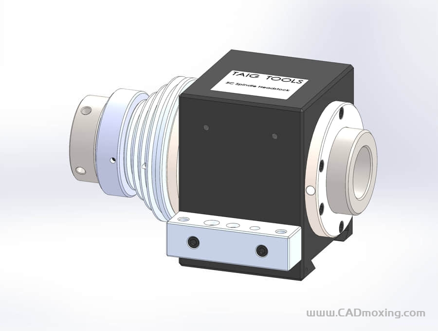 CAD模型网主轴夹具三维模型