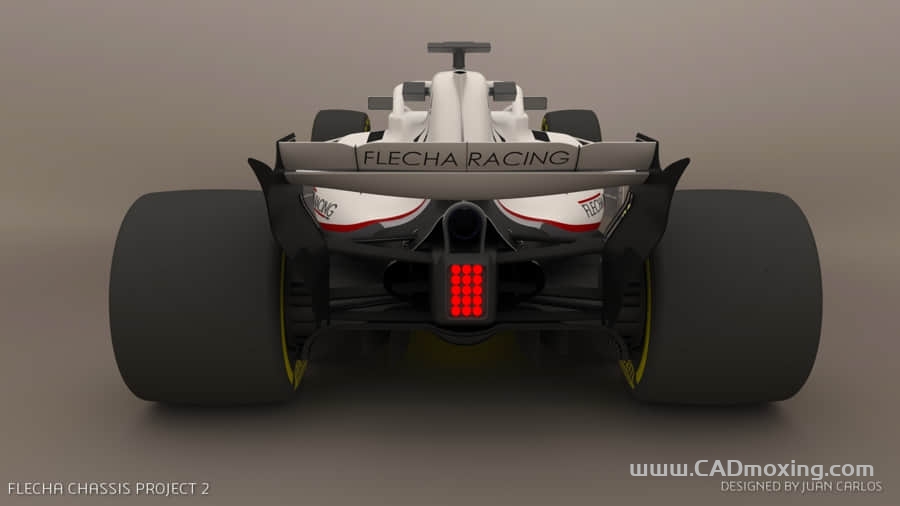 CAD模型网2018FCP方程式F1赛车三维模型三维模型