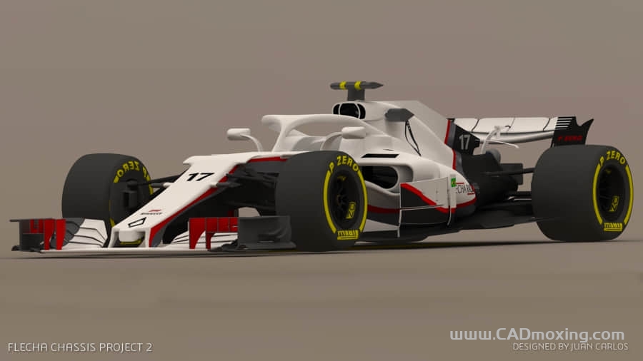 CAD模型网2018FCP方程式F1赛车三维模型三维模型 CAD模型网2018FCP方程式F1赛车三维模型三维模型