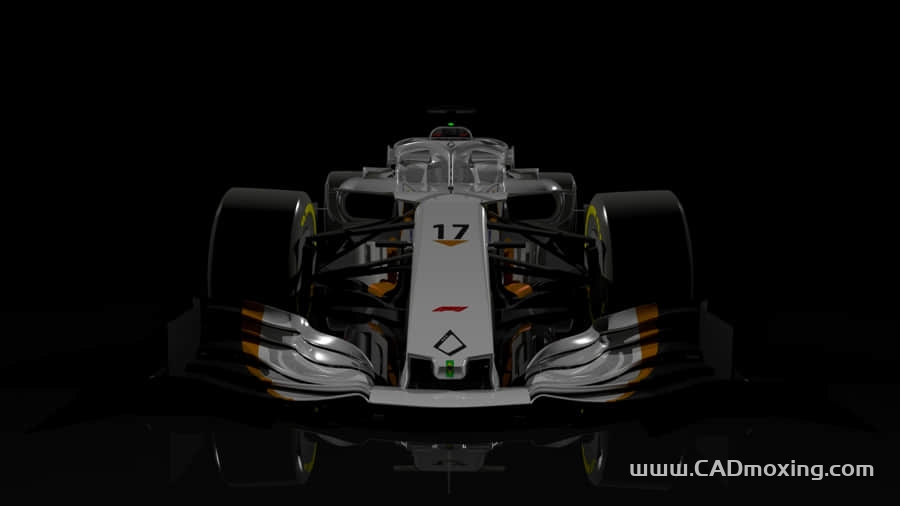 CAD模型网2019FCP方程式F1赛车三维模型三维模型