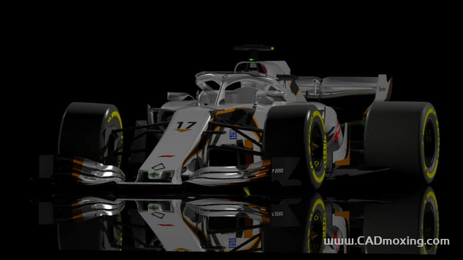 CAD模型网2019FCP方程式F1赛车三维模型三维模型