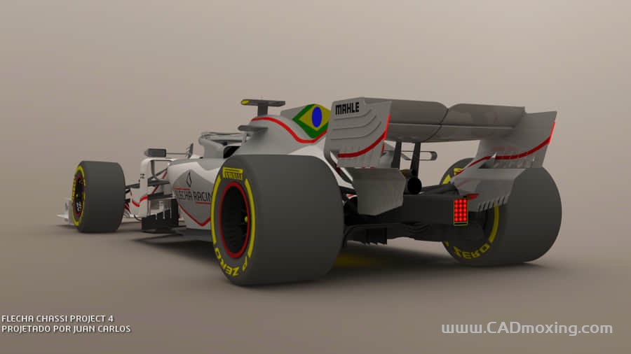 CAD模型网2020FCP方程式F1赛车三维模型三维模型