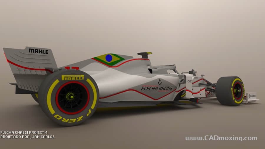 CAD模型网2020FCP方程式F1赛车三维模型三维模型 CAD模型网2020FCP方程式F1赛车三维模型三维模型