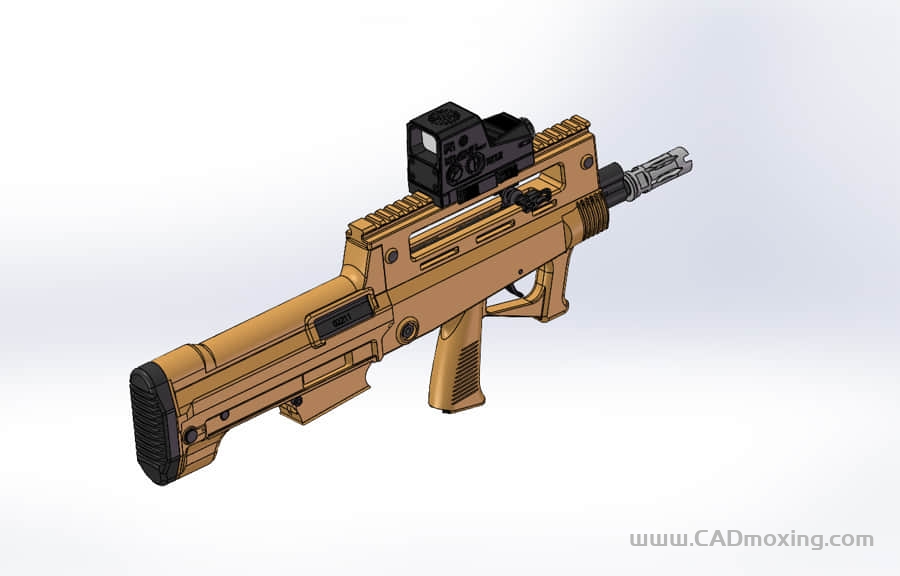 XRO-77突击步枪结构模型