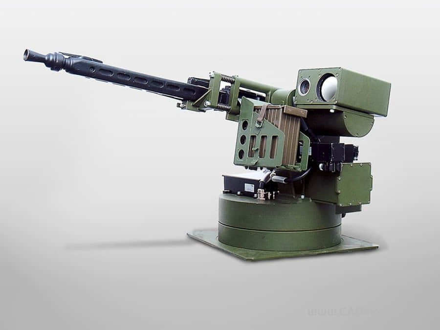 CAD模型网德国全自动MG42高射机枪模型三维模型 CAD模型网德国全自动MG42高射机枪模型三维模型