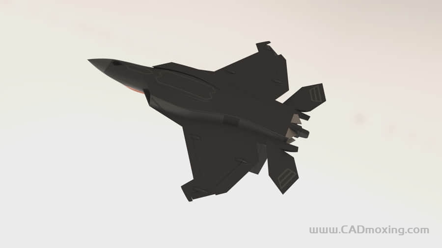 CAD模型网FC-17 战斗机模型三维模型