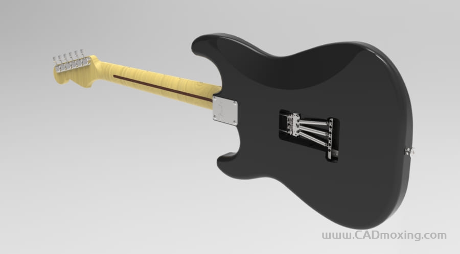 CAD模型网2016 Fender 乐器电吉他三维模型 CAD模型网2016 Fender 乐器电吉他三维模型