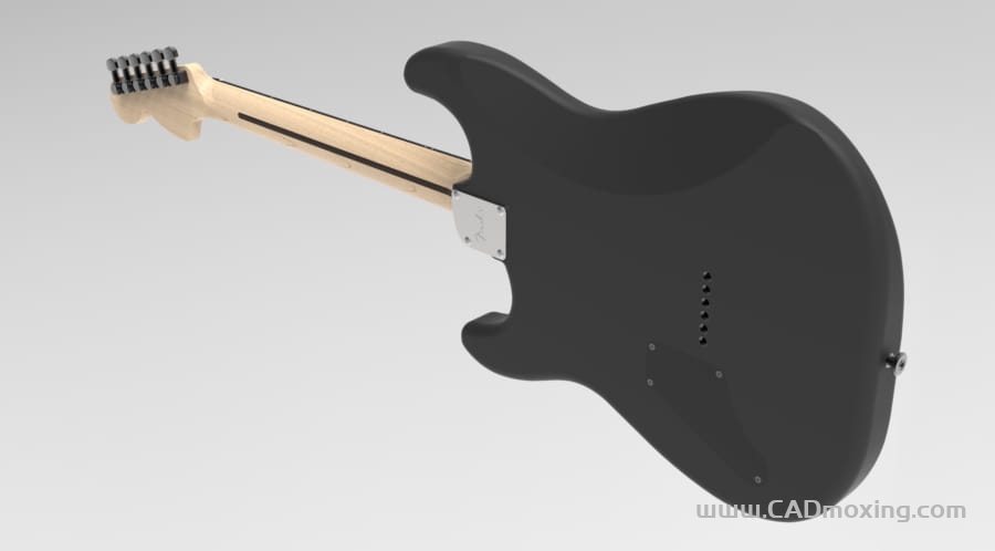 CAD模型网2018 Fender 乐器电吉他三维模型 CAD模型网2018 Fender 乐器电吉他三维模型