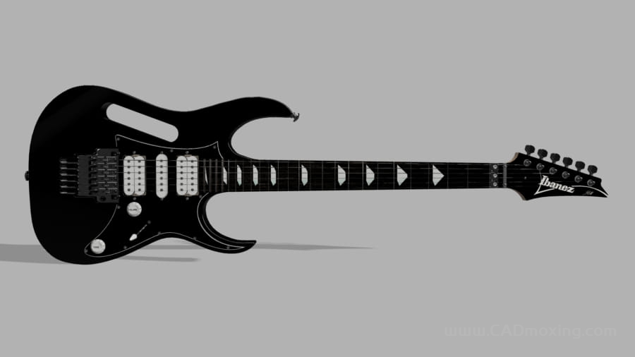 CAD模型网jem7p 乐器电吉他三维模型 CAD模型网jem7p 乐器电吉他三维模型