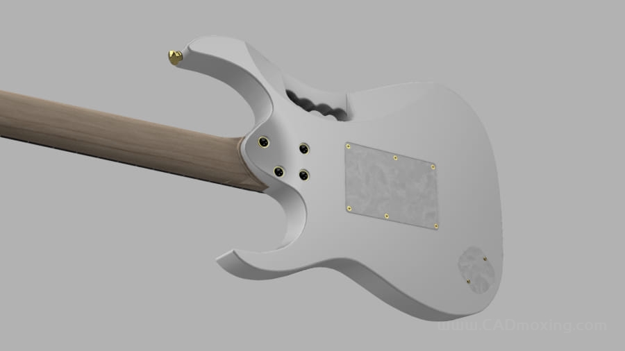 CAD模型网Jem7v 乐器电吉他三维模型 CAD模型网Jem7v 乐器电吉他三维模型