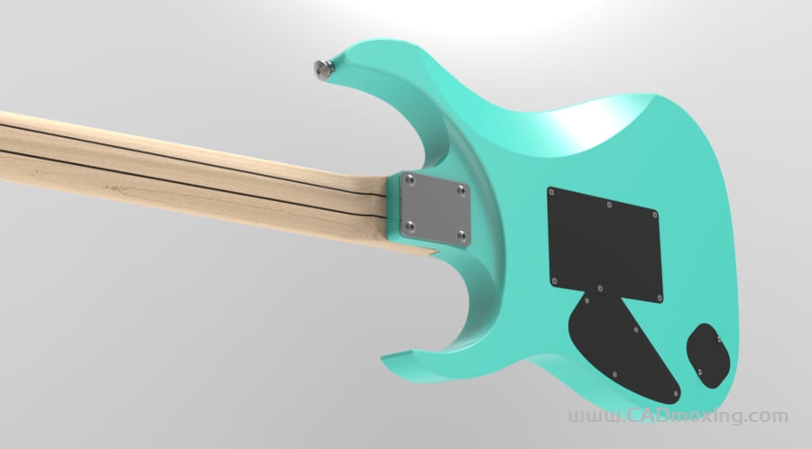 CAD模型网RG565 乐器电吉他三维模型 CAD模型网RG565 乐器电吉他三维模型