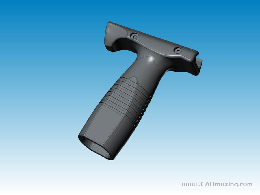 CAD模型网人体工程学燕尾卡槽握把模型三维模型 CAD模型网人体工程学燕尾卡槽握把模型三维模型