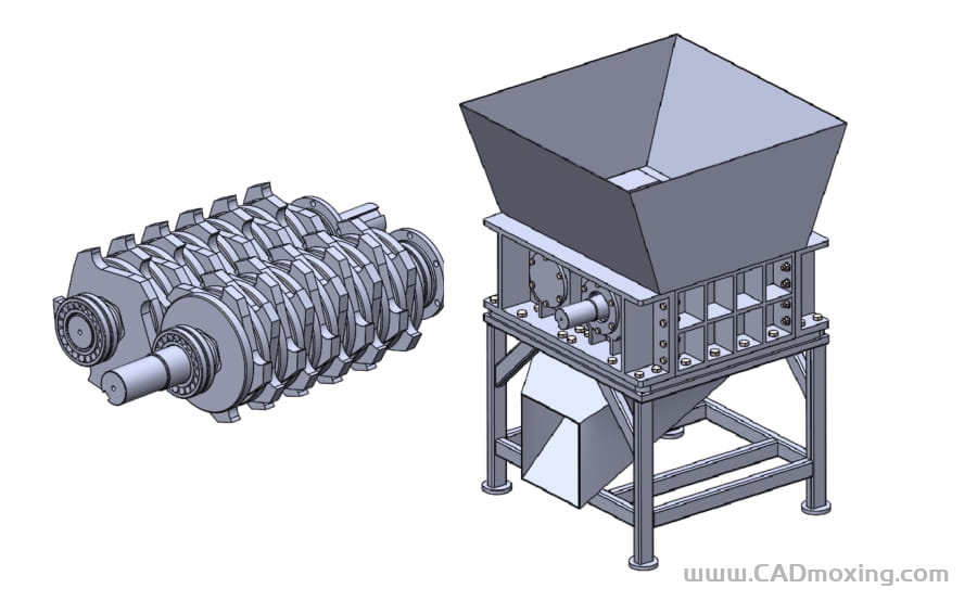 辊压式破碎机结构设计
