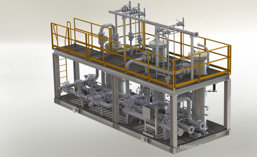CAD模型网液体地下水过滤器清洁器三维模型 CAD模型网液体地下水过滤器清洁器三维模型