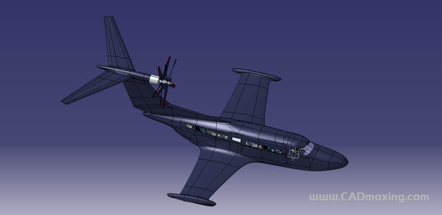 单发地效飞机飞行器