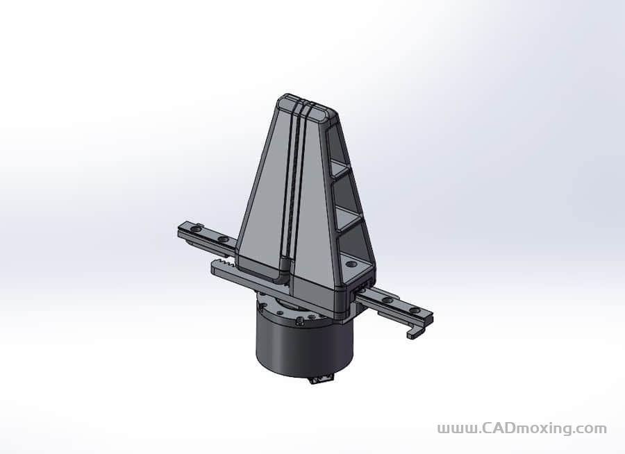 电机控制刚性两指机械臂抓手