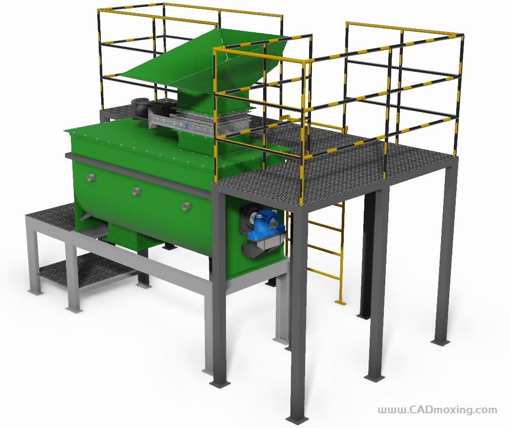 基质混合搅拌机