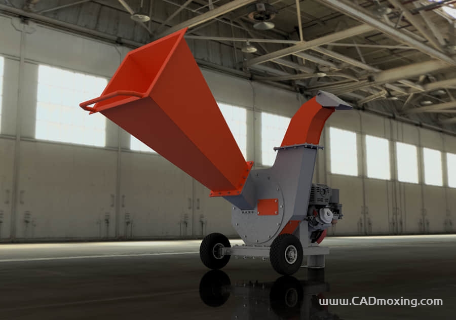 树枝木料粉碎机