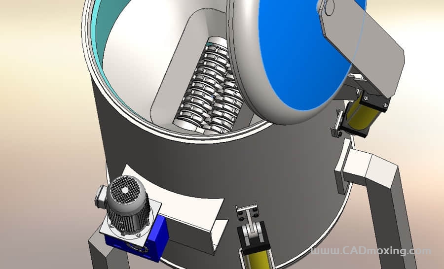 CAD模型网医疗废物破碎机三维模型