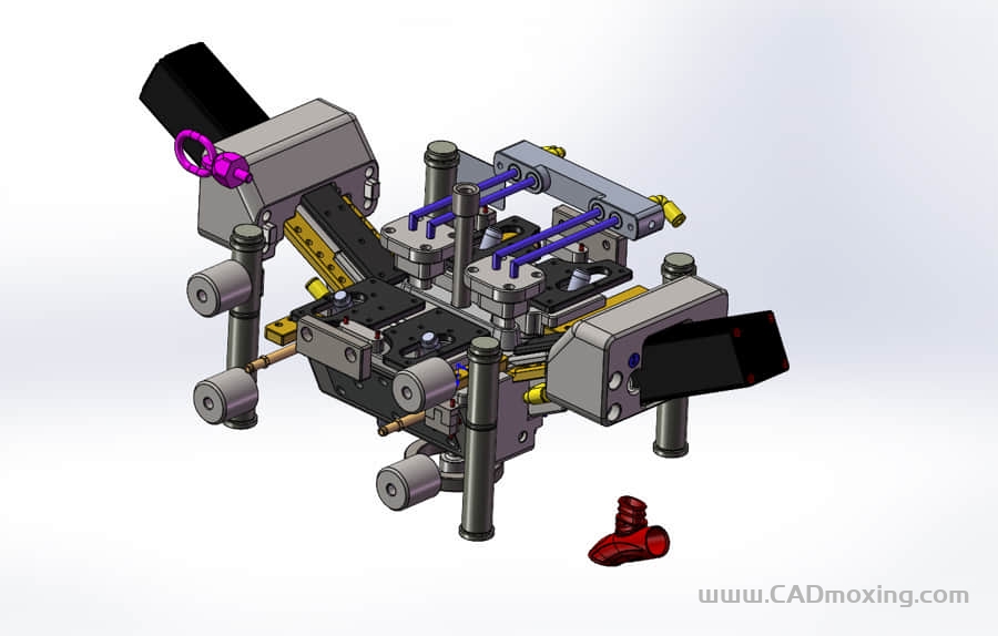 一套塑胶模具结构设计