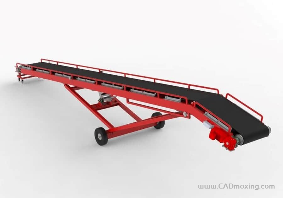 移动式斜坡皮带输送机