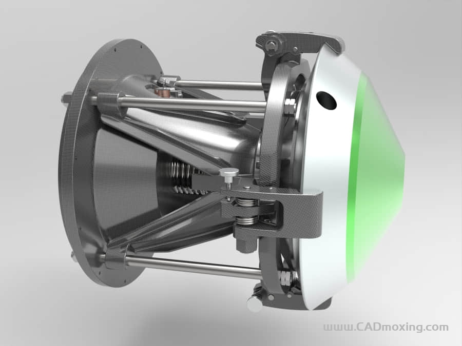 运载火箭弹射内前置释放装置