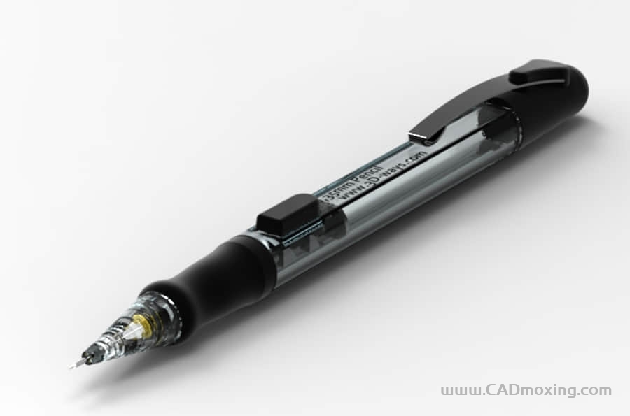 一支0.35mm自动铅笔设计方案