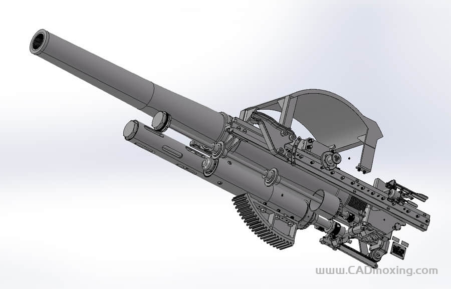 5英尺口径加农炮结构设计