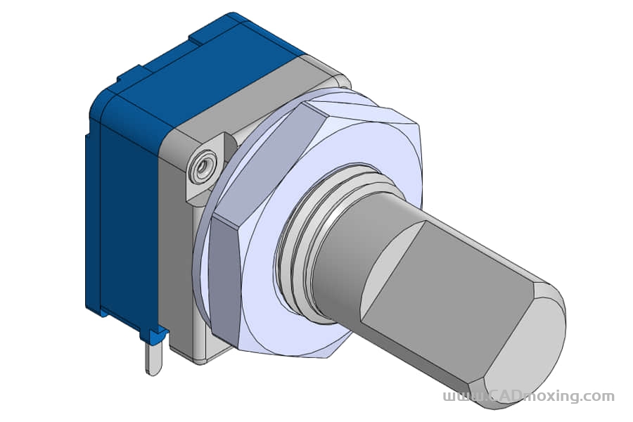 48款RK0971系列9mm金属轴电位器
