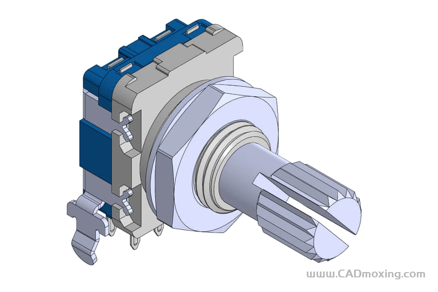 27款EC11B系列11mm水平金属轴旋转电位计/编码器