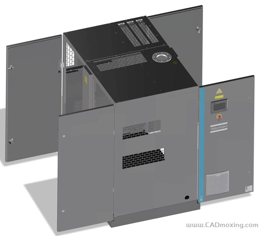 55kW 阿特拉斯·科普柯 ZE3P VSD低压压缩机外壳