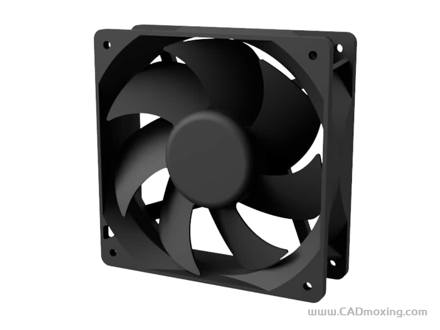 120*120*38mm 轴流无刷散热风扇